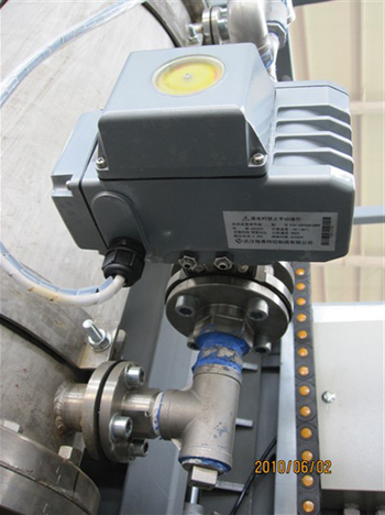 GRAT电动V型调节球阀应用于热交换器系统