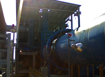 GRAT调节阀产品在钢铁行业球团冶炼回转窑中的现场应用