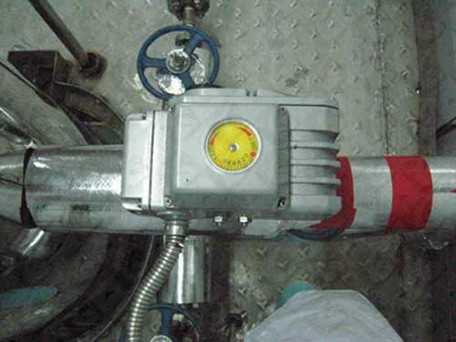 GRAT蒸汽电动调节阀在蒸汽管道中的应用